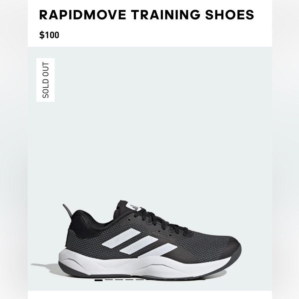 Adidas rapid move training shoes